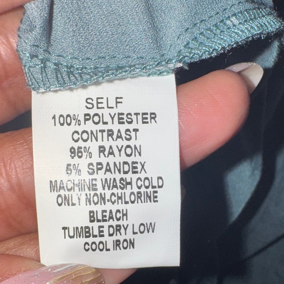 Papermoon Teal Green Blouse - Picture 5 of 6